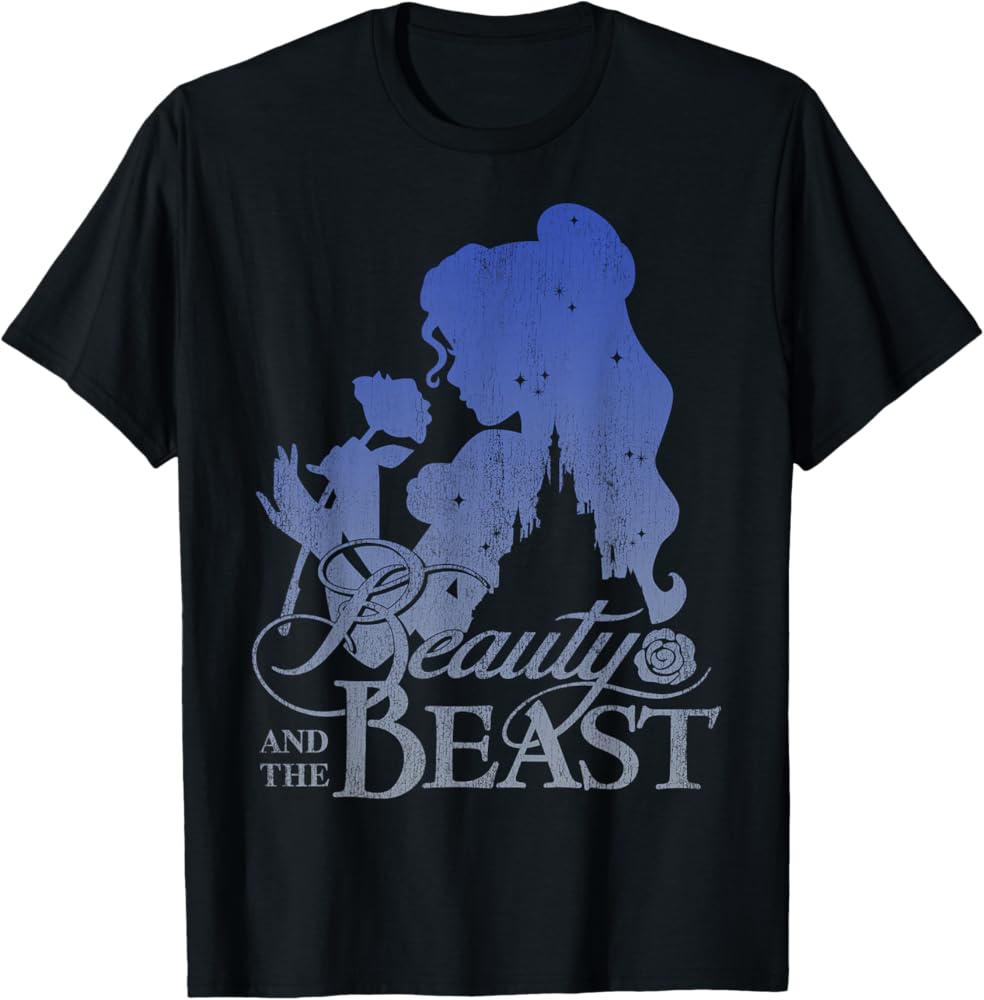 Amazon.com: Disney Beauty & The Beast Belle Smell A Rose Profile T